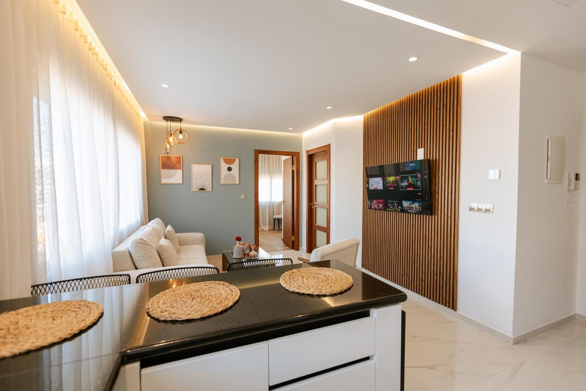 Marina View Residence Luxurious Studio Retreat With Stunning Ocean Views 1 Double Bedroom, 1 Convertible Couch Tanger Buitenkant foto